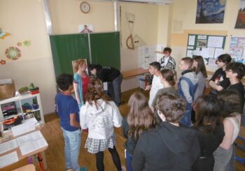 Mám svůj sen – workshop organizace Post Bellum v 8. B a devátých třídách