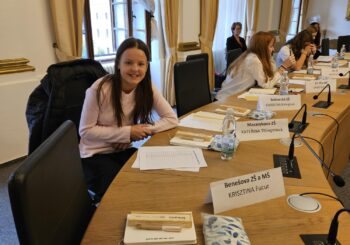 Zasedání městského žákovského parlamentu na podzim 2025