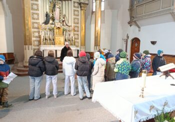 Návštěva kostela na Jiráskově náměstí