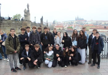 Historická exkurze do Prahy s žáky 8. B
